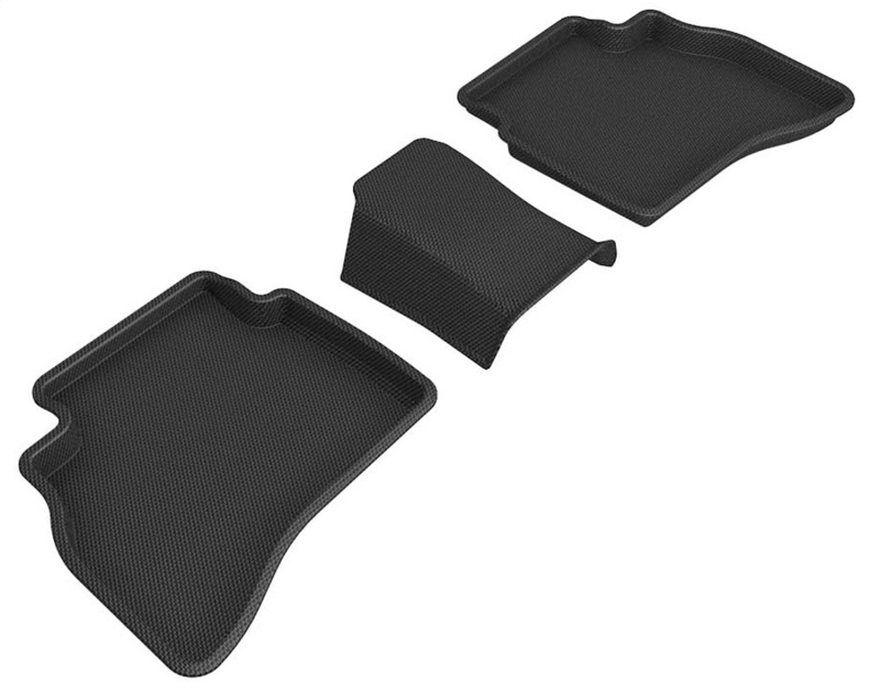 Chevrolet Trailblazer Floor Mats - Rear - 3D MAXpider - Kagu - Black - `21-`24 Chevrolet Trailblazer Floor Mats - Rear - 3D MAXpider - Kagu - Black - `21-`24
